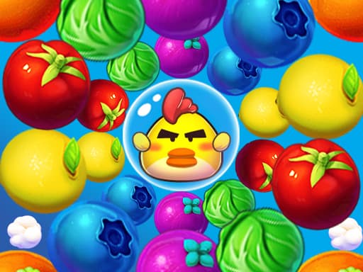 Captura de pantalla del juego Fruits Pop - bejeweled - Juego gratuito en línea