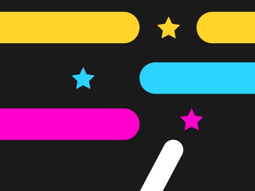 Captura de pantalla del juego Zig Zag Color - clicker - Juego gratuito en línea