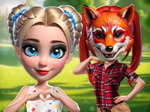 Captura de pantalla del juego Princesses of Quadrobics - sports - Juego gratuito en línea