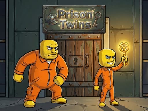 Captura de pantalla del juego Prison Twins - arcade - Juego gratuito en línea
