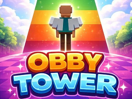 Captura de pantalla del juego Obby Tower - 3d - Juego gratuito en línea