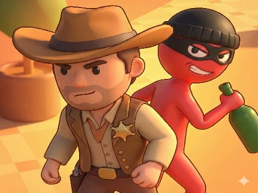 Captura de pantalla del juego Catch the roober - action - Juego gratuito en línea