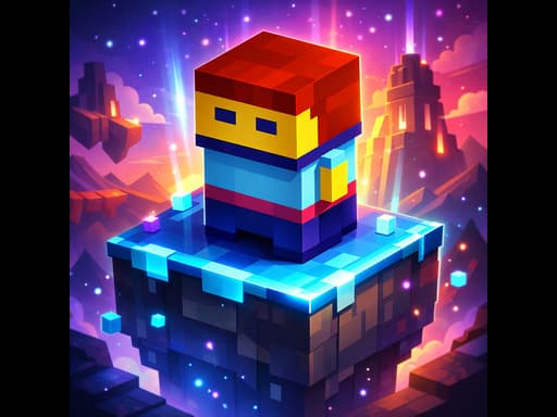 Never Fall game screenshot - hypercasual - Free online game