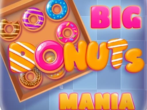 Captura de pantalla del juego Big Donuts Mania - cooking - Juego gratuito en línea