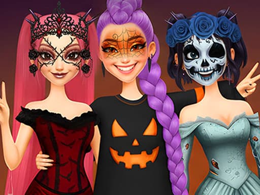 K Pop Halloween Dress Up游戏截图 - girls - 免费在线游戏