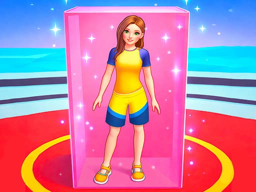 Doll Designer Game game screenshot - girls - Free online game
