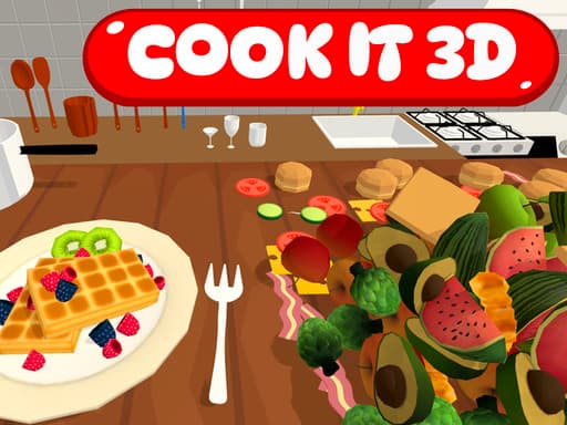 Captura de pantalla del juego Cook it 3D - cooking - Juego gratuito en línea