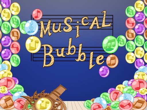 Captura de pantalla del juego Musical Bubble - bejeweled - Juego gratuito en línea