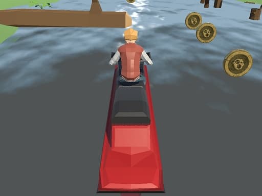 Captura de pantalla del juego Jet Sky Polygon - action - Juego gratuito en línea