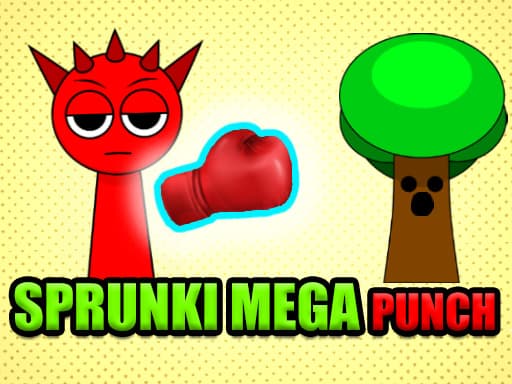 Sprunki Mega Punch game screenshot - boys - Free online game