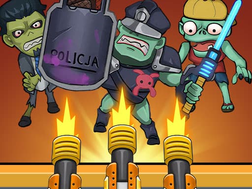 Zombies 4 Weapon Merge game screenshot - arcade - Free online game