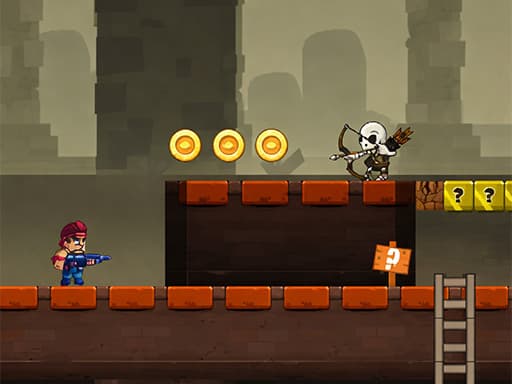 Rambo legend Game game screenshot - puzzles - Free online game